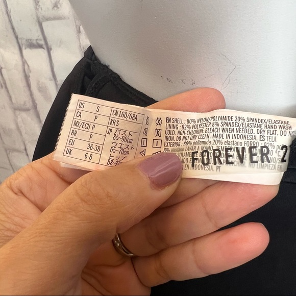 One Piece Black Swimsuit - Picture 4 of 4